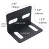 Dahszhi 4Pcs Angle Bracket, 90 Degree L Shape, T Shape,