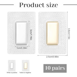 20 Pieces Sewing Hidden Magnets Magnetic Sewing Buttons Invisible Magnetic Buttons 30mm Invisible Magnetic Buttons for Sewing Fabric Curtain Clothes Handbags