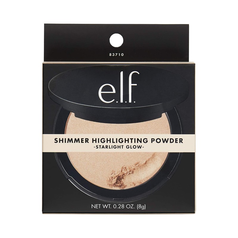 E.L.F. Cosmetics, Shimmer Highlighting Powder, Starlight Glow, 0.28 oz (8