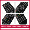 Replacement TV Remote Control For Evotel ELCD3210USB
