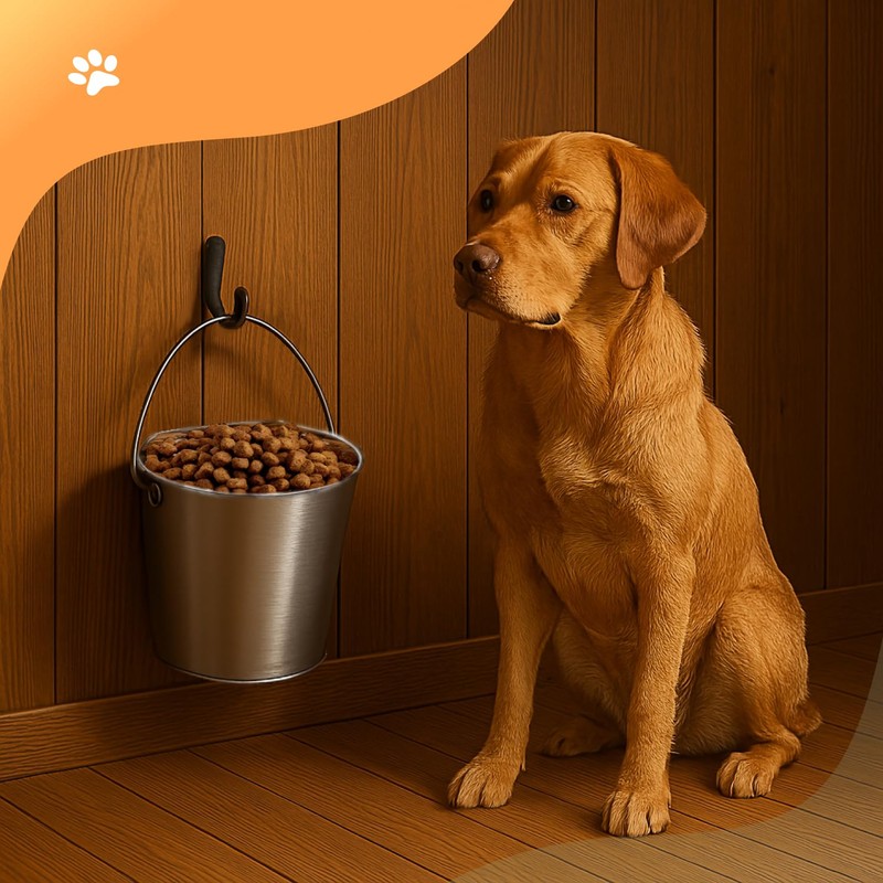 Advance Pet Products 2 Quart Heavy Duty Stainless Steel Flat