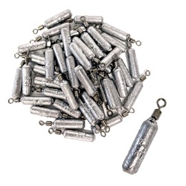 MONOSTORE Free Rig Sinker Fishing Down Hook Lure Drop Weighted Worm Jig Stick Iron 3.5g 7g 10g 20g (3.5g 25pcs)