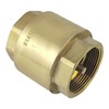 Backflow Preventer 1 1/2 Inch Brass, Anti-Backflow Check Valve, Vertical