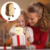 ZITUZY Toast Bread Cuddly Toy, 18 cm Toast Bread Cushion,