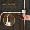 30m Fish Tape Wire Puller Cable Pulling Tool Through Wall