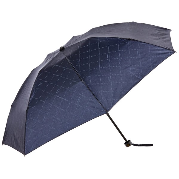 Moonbat 10483-05 DUNAMIS Folding Umbrella, Check Logo, Rain Umbrella, Simple,