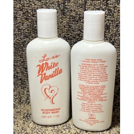 Loves 2  Love's by Mem White Vanilla Body Wash 4 oz