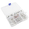 Hsthe Sea 125pcs Push Pins Set, Including Clear Plastic Push