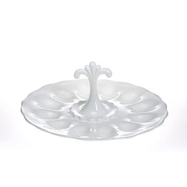 Mosser Anna Milk Egg Plate