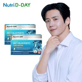 Nutri D Day Direct 10 billion lactic acid bacteria probiotics 2 boxes total 4 month supply / 뉴트리디데이 다이렉트 100억 유산균 프로바이오틱스 2박스 총4개월분