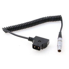 ZBLZGP D-tap to 0B 7 Pin Motor Coiled Power Cable for TILTA Nucleus-M Wireless Follow Focus