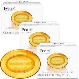 Pears Pure & Gentle Soap with Natural Oils, 3.5 oz bars, 3 ea