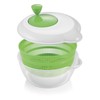 Tescoma 643590 "Handy" salad spinner, white / green