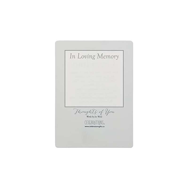 Male/Boy Graveside Memorial Card Plastic coated and Waterproof 16.5cm x
