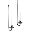 Metal Wall Candle Sconce Holder Set of 2 Wall Mount