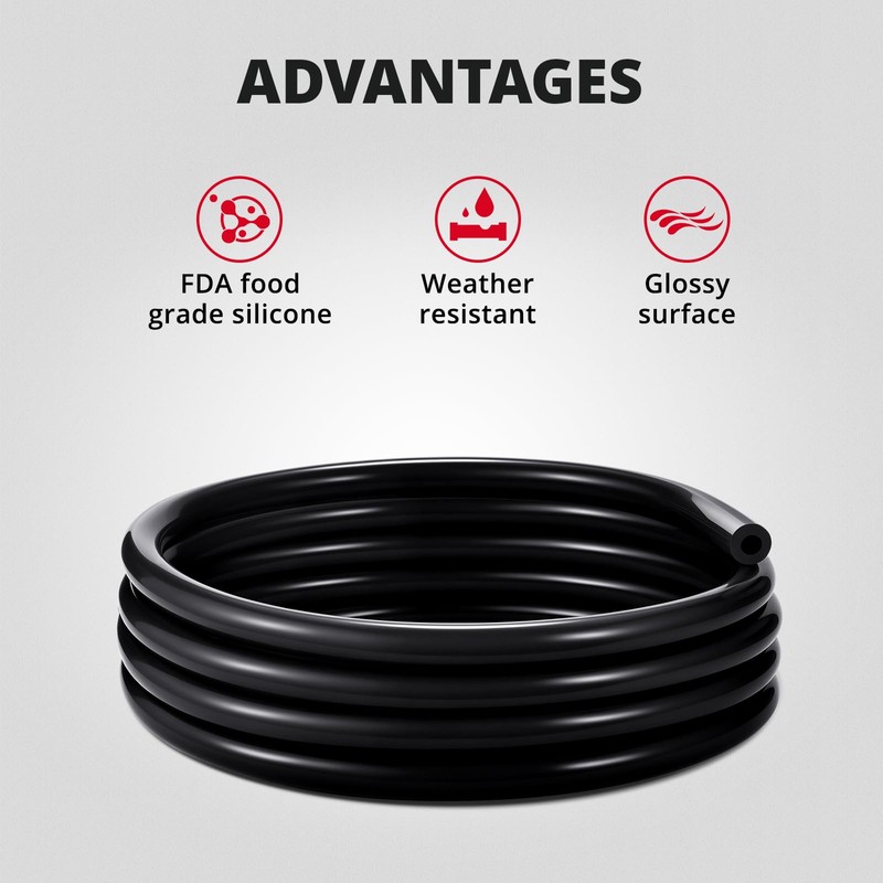 EVIL ENERGY 1/8 5/32 3/16 1/4 5/16 3/8 Silicone Vacuum