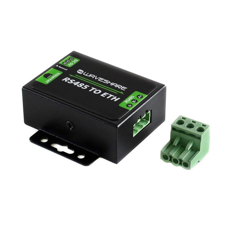 Waveshare RS485 to Ethernet Converter with High-Speed Low-Power High-Stability Up-gradable