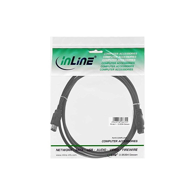 InLine IEEE 1394 cable - 3 m