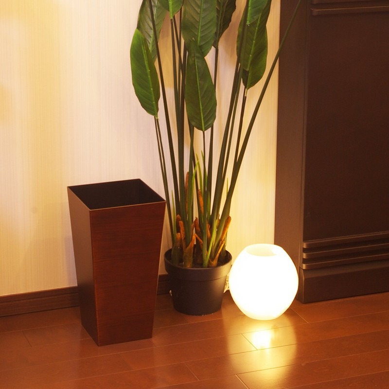 Dust Box, Euro Style Box, Large, 9.5 L., Square Wood