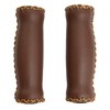 VLG-617A Bicycle Grip [Barrel Grip] 5.0 inches (128 mm), Brown,