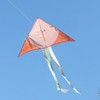 Cartoon Kite Durable Exquisite Triangle Colorful Kite Easy Fly Beginner