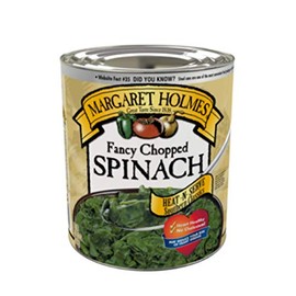 Margaret Holmes Fancy Chopped Spinach 27oz (Pack of 4)