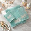 Gilprop 3 Pcs Coastal Ocean Bath Cotton Towels Set Including