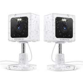 Weatherproof Indoor and Outdoor IP65 2K Wi-Fi Smart Home Security Camera with Color Night Vision, 2-Way Audio, Wireless Camera for Pets, Babies, Dogs & Cats, Nanny, Elderly Video Surveillance (2)