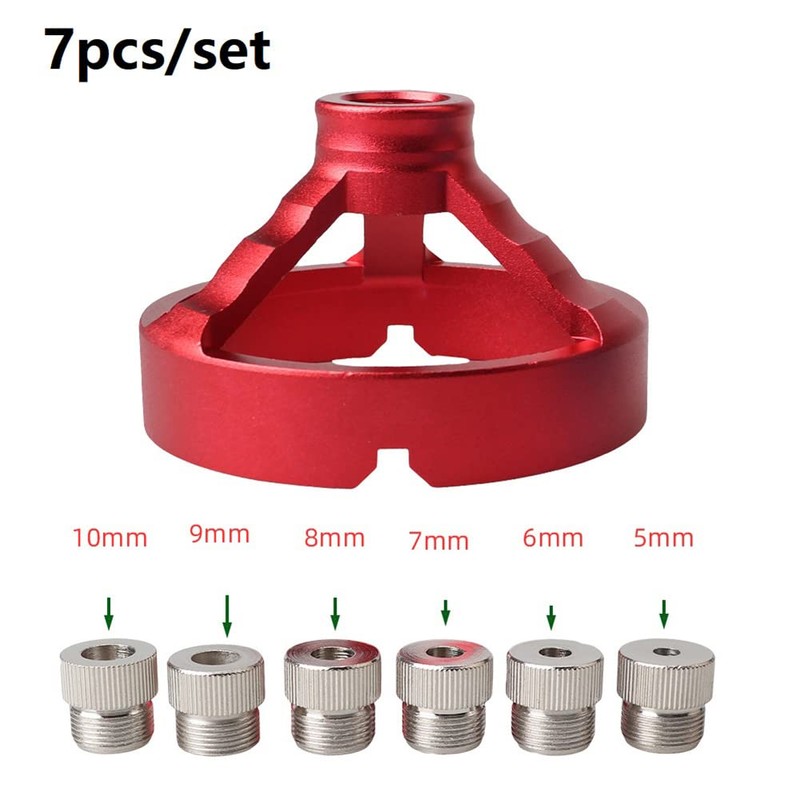 Positioning Kit, Self Centering Drill Bit Guide Jig, 6//7/8/9/10mm Centering