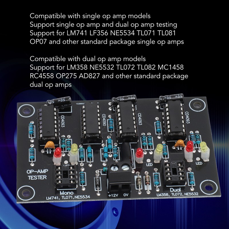 OP AMP Module Professional Single Dual OP Amplifier Board for