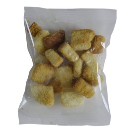 Fresh Gourmet Homestyle Caesar Croutons, 0.5 Ounce - 200 per case.