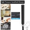 AYIVG Matte Black Finish Round Brass 2 In 1 Function