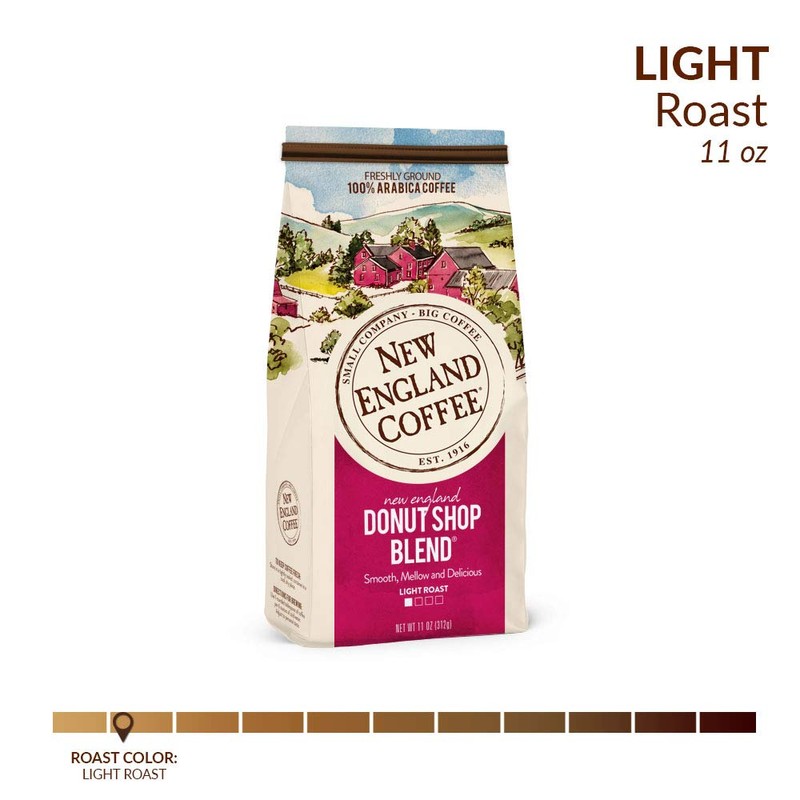 New England Coffee New England Donut Shop Blend, Light Roast