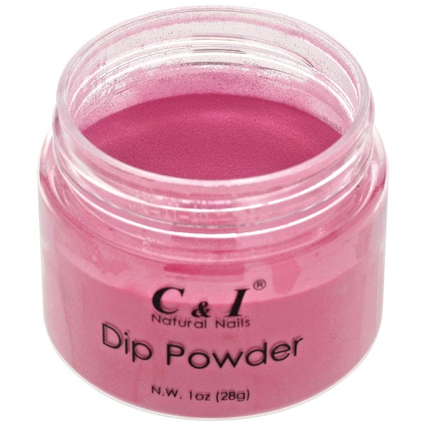 C&I Dip Powder, Color No. 69 Red Glaze, for Nail Color, 1 oz / 28 g, red color system