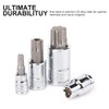 CASOMAN Master Torx Bit Socket and External Torx Socket Set,