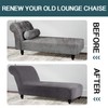 FantasDecor Funda de terciopelo para chaise longue, fundas de lujo