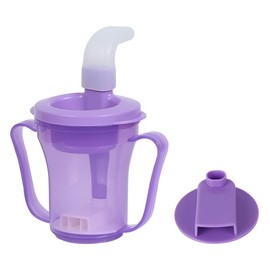 Ehucon - Taza reguladora de disfagia para tragar y trastornos de las personas, dispensa 5 cc o 10 cc de líquido cada vez, no se utiliza espesante. Ayuda a prevenir la asfixia