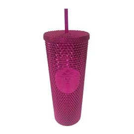 Starbucks Sangria Studded Tumbler 2022 Fall Winter Holiday Bling (24 oz - Venti)