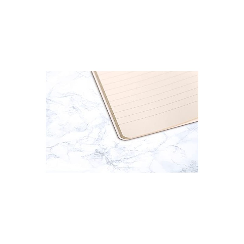 Clairefontaine Neo Deco Collection Sewn Spine Pocket Ruled Notebook, Honeycomb
