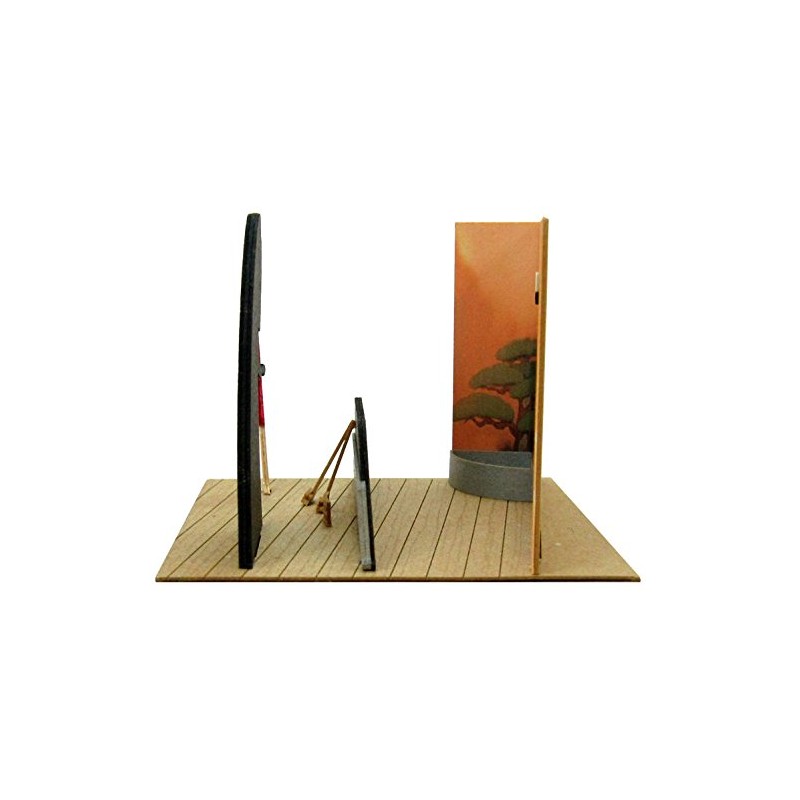 さんけい スタジオジブリmini 千と千尋の神隠し 千尋とカオナシ ノンスケール ペーパークラフト MP07-59