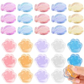 ChicAppeal Pack of 30 Taba Squishy, Squishy Toy Mini Cat Paws, Squishy Toy Squishy Cat Paw, Fufu Squishy for Stress Relief, Squeeze Toy Squishy Paw, Squeeze Toy, Cat Paws Squishy (B)