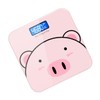 BIUDECO 1PC Cartoon Weight Scale with USB Charging Intelligent Weight Induction LCD Display Durable Design Kilogram Conversion for Home Use