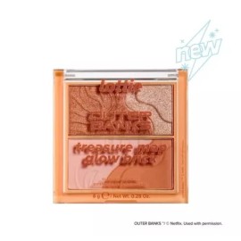 Lottie London X Outer Banks Treasure Map Glow Brick, Bronzing Face Powder, 0.28
