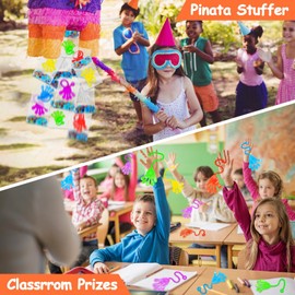 Lypsochaat 40 Pcs Sticky Hands Toys, Party Bag Fillers for Kids Party Favours Supplies, Goodie Bag Fillers Pinata Stuffers Return Gifts for Kids Goody Bag Classroom Prizes Carnival Bulk Toy