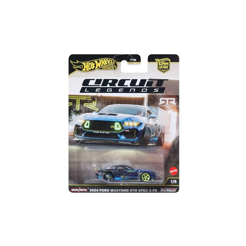 Hot Wheels Collector Auto RTR Mustang Drift para coleccionistas