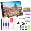 AUAUY A4 LED Light Pad for Diamond Painting Kit, 3