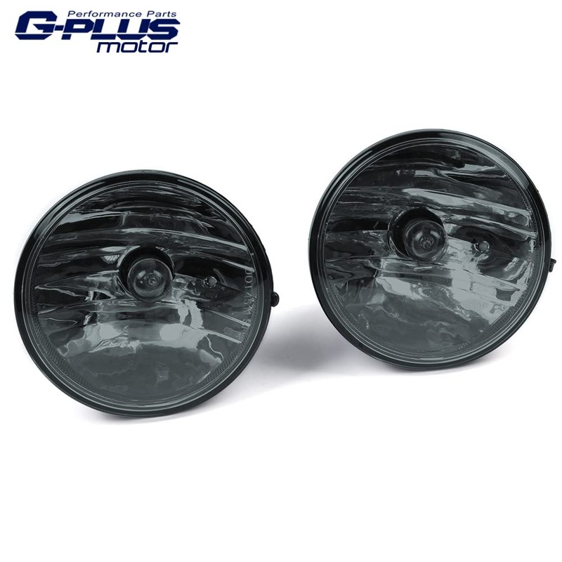 G-PLUS Fog Light Lamps Compatible With 2015-2019 Chevy Colorado Smoke