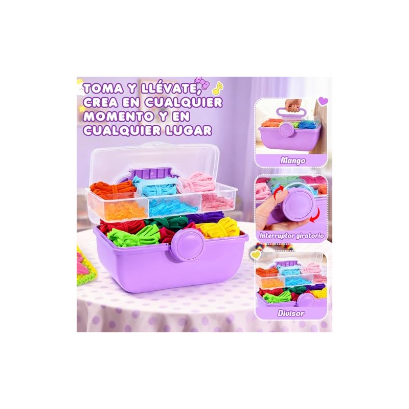 478 Piezas Kit Completo Telar Tejer