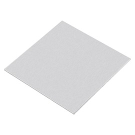 uxcell 1060 Aluminum Sheet, 100mm x 100mm Rectangle Aluminum Plate 3mm Thick Flat Metal Stock with Protective Film