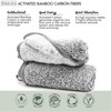 Reusable Makeup Remover Towels - Bamboo Activated Charcoal and Microfibre
